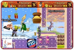 Shrek Party+Touch Screen+RU / Вечеринка у Шрека